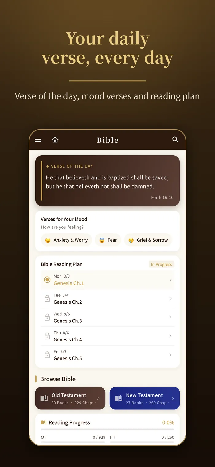 Find verses by mood|Verbis Bible