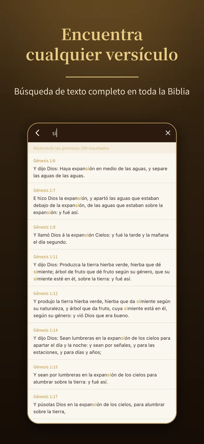 Búsqueda completa｜Verbis Bible