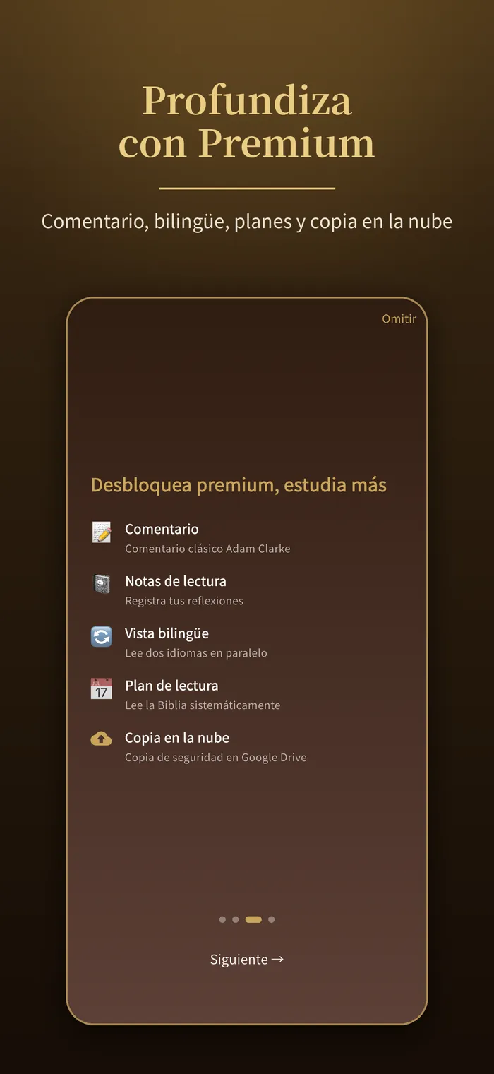 Funciones premium｜Verbis Bible