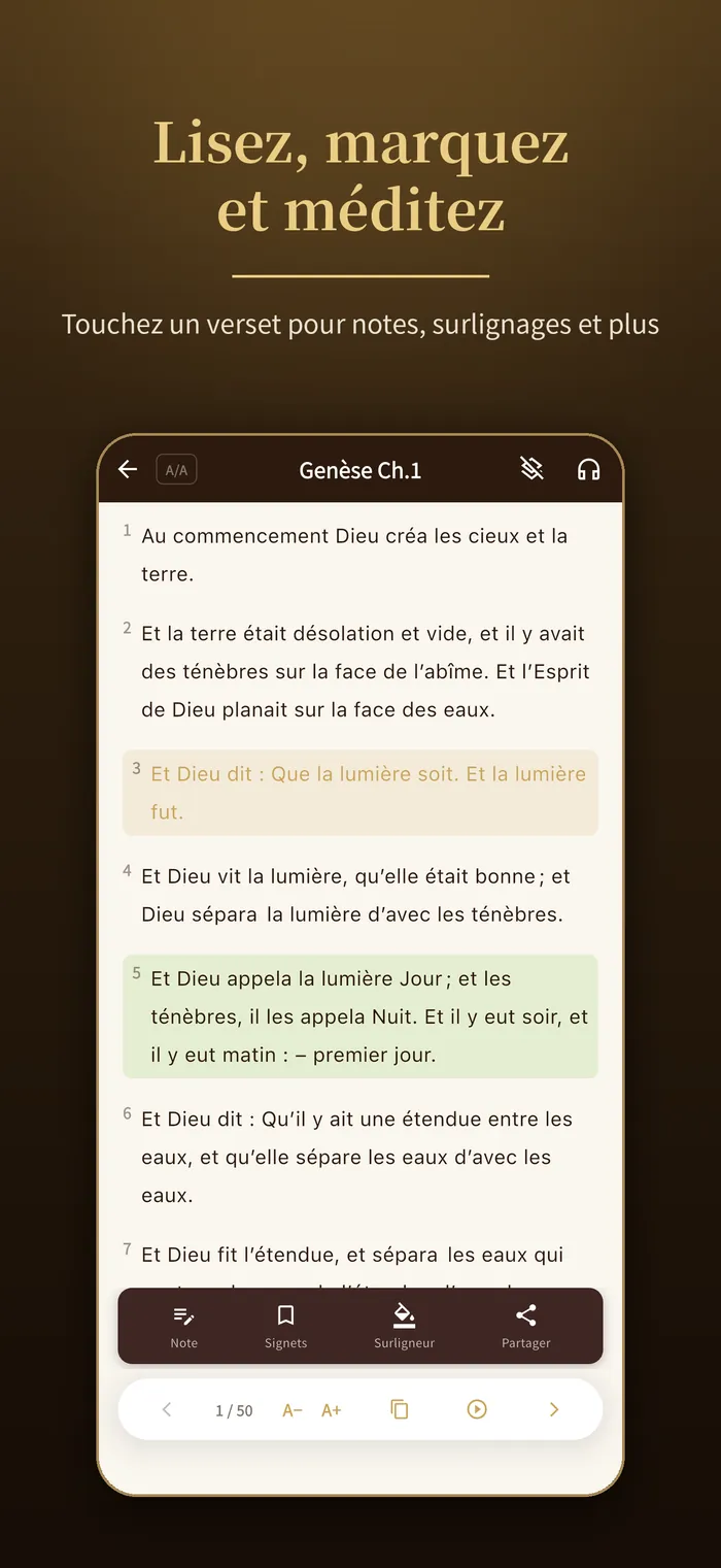 Lecture et audio｜Verbis Bible