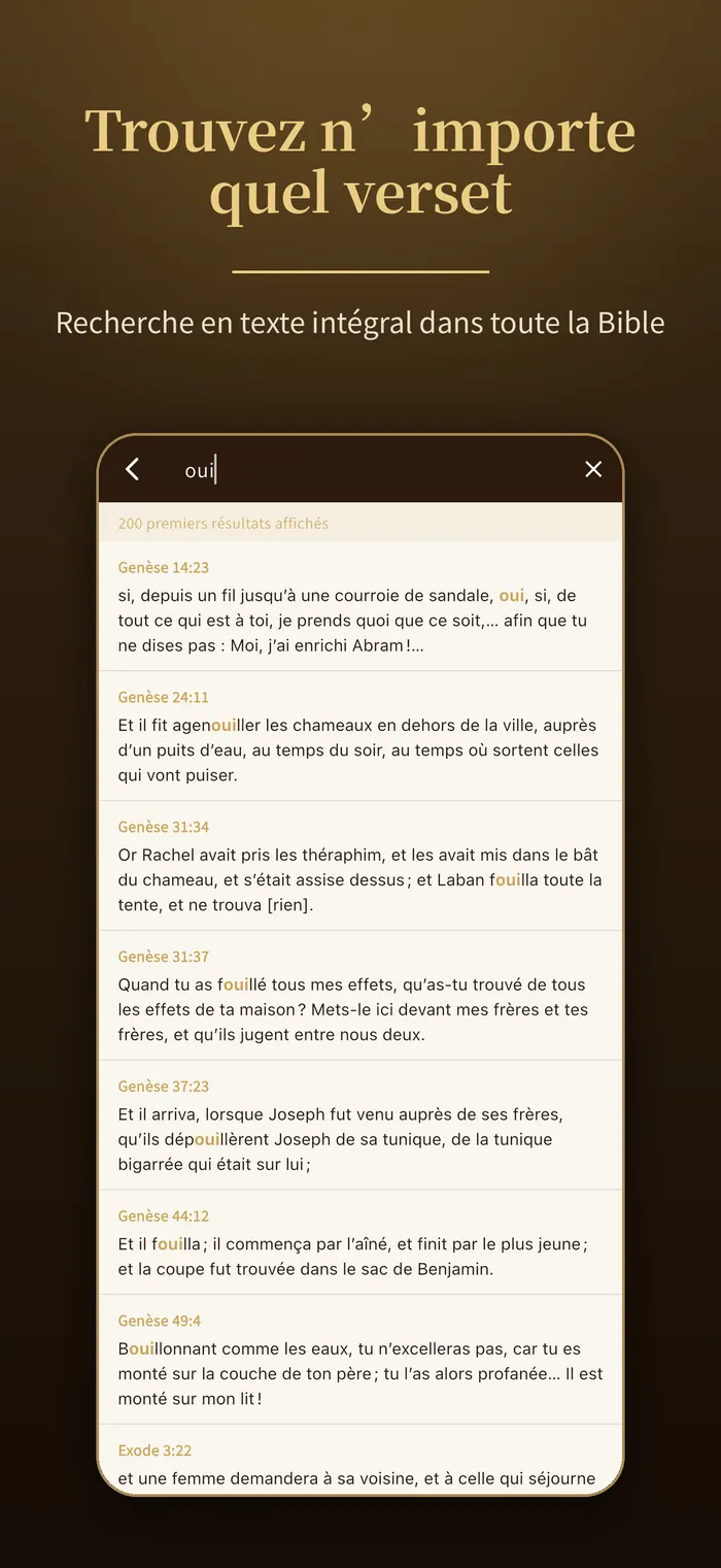 Recherche plein texte｜Verbis Bible
