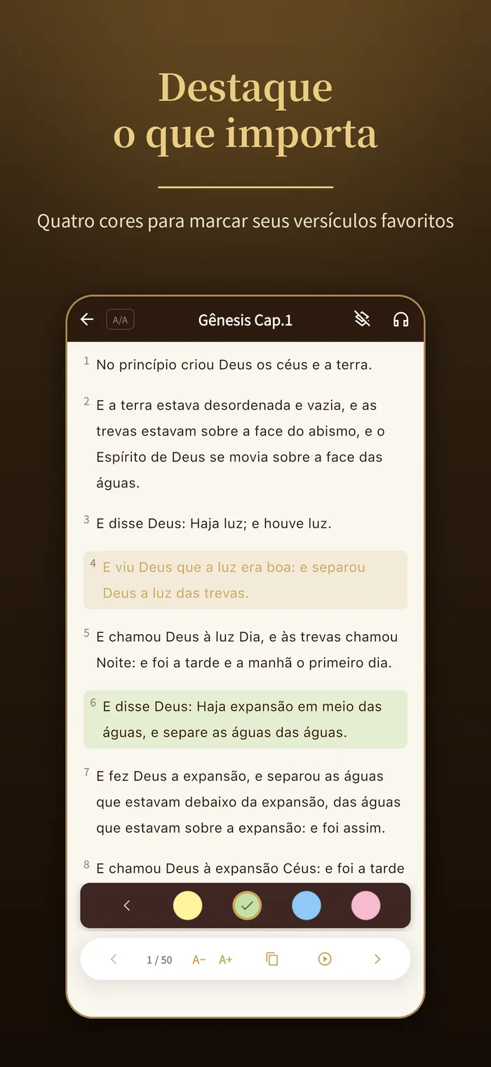 Marcar versículos|Verbis Bible